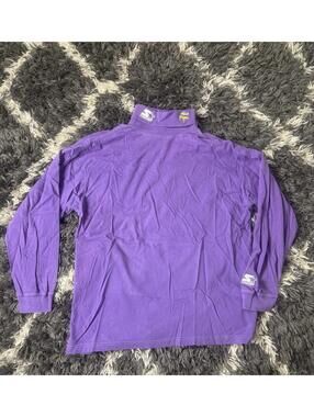 Vintage 90s Minnesota Vikings Starter Sweatshirt Adult XL Purple NFL Collection